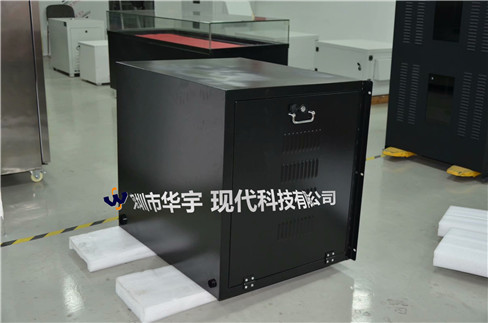 我司21號發(fā)貨浙江，為浙江某公司提供定制款恒溫恒濕戶外投影儀安裝柜(圖3)